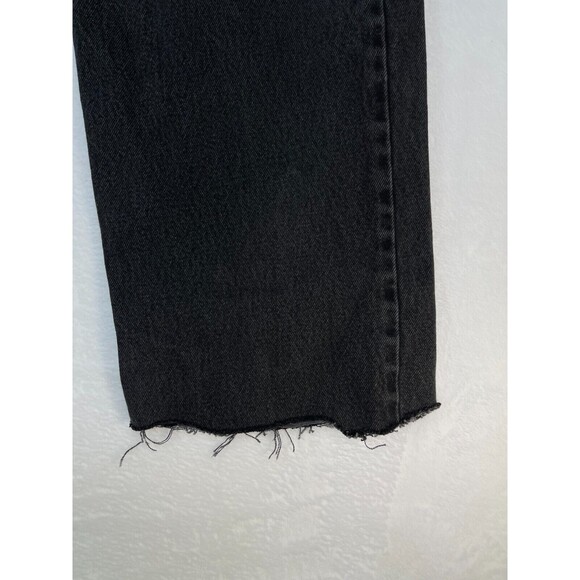 Levis 505 Jeans Mens Size 40x32 actual 38x28  Black Regular Fit Straight Leg - Picture 3 of 16